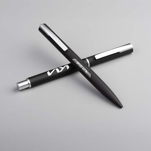 LYD Roller - Stylo à bille roulante en acier inoxydable recyclé