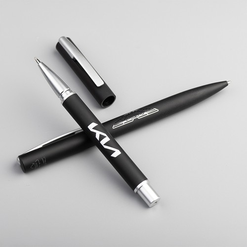 LYD Roller - Stylo à bille roulante en acier inoxydable recyclé