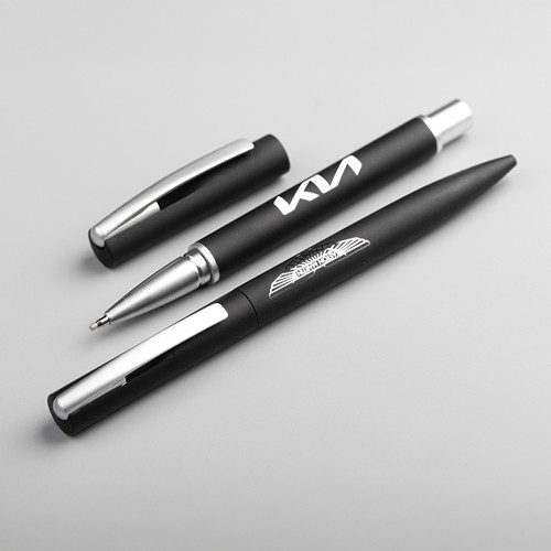 LYD Roller - Stylo à bille roulante en acier inoxydable recyclé