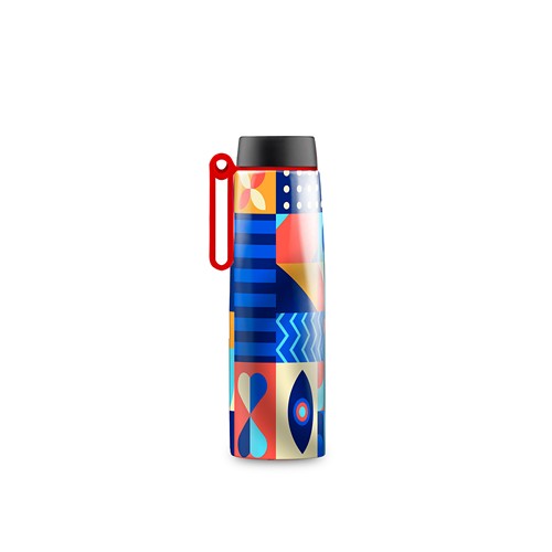 CALYPSO 880H - 360° - Bouteille isotherme en acier inoxydable recyclé à double paroi, 500 ml/17 oz