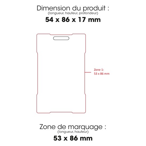 CARBON FINDER - Système de suivi double pour Apple et Android, au format carte de crédit - 2