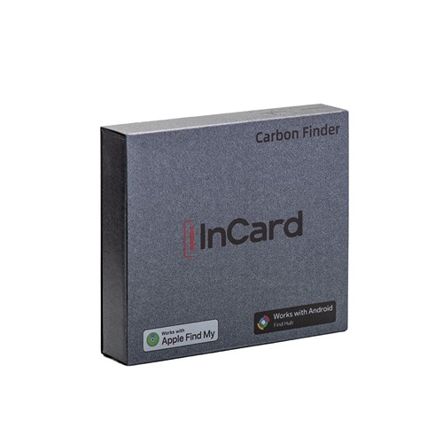 CARBON FINDER - Système de suivi double pour Apple et Android, au format carte de crédit - 3
