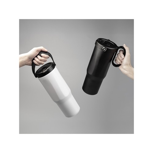 CALYPSO 878 - Gobelet en acier inoxydable recyclé à double paroi et sous vide, 900 ml / 30 oz - 4
