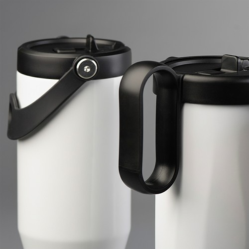 CALYPSO 878 - Gobelet en acier inoxydable recyclé à double paroi et sous vide, 900 ml / 30 oz