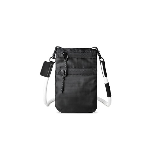 PARIS - Sacoche pour téléphone et accessoires essentiels en tissu réfléchissant UrbanGlow™ RPET, 0,6 L