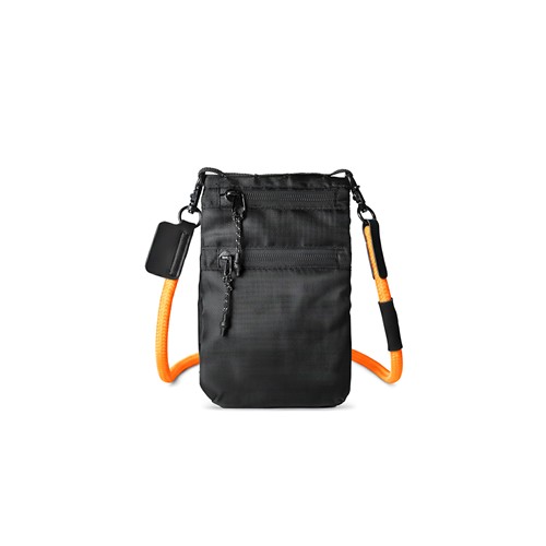 PARIS - Sacoche pour téléphone et accessoires essentiels en tissu réfléchissant UrbanGlow™ RPET, 0,6 L