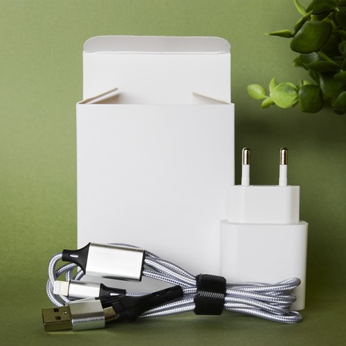 HAKO - KIT ESSENTIEL PRISE + CÂBLE NOIR