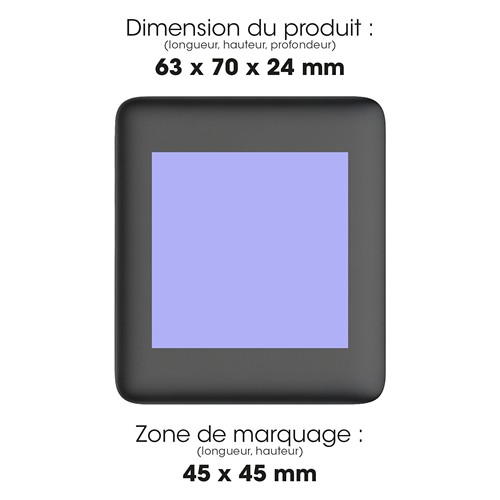 KUTO - BATTERIE DE SECOURS CHARGE RAPIDE 22,5W - 10 000 mAh