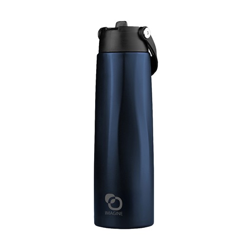 CALYPSO 880XXL - Bouteille de sport en acier inoxydable recyclé à double paroi et sous vide, 1 litre/33 oz - 2
