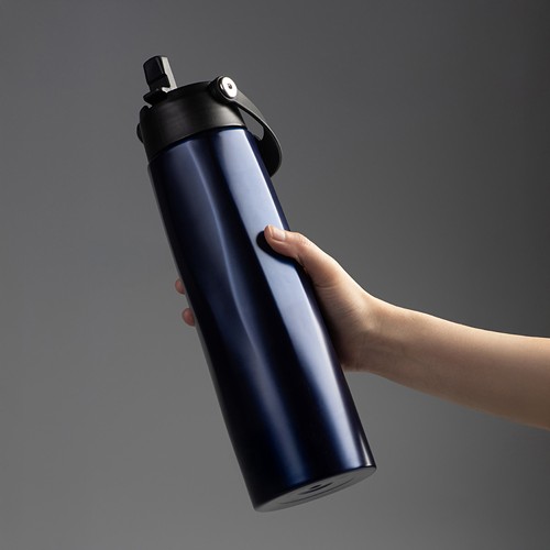 CALYPSO 880XXL - Bouteille de sport en acier inoxydable recyclé à double paroi et sous vide, 1 litre/33 oz - 8