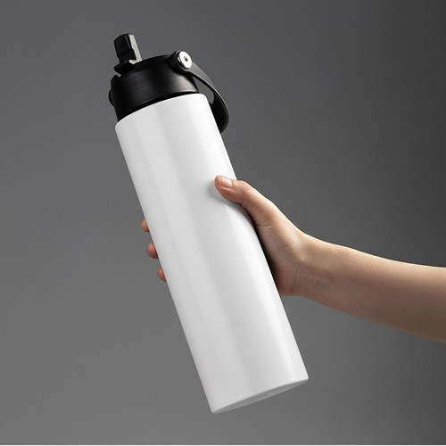 CALYPSO 880XXL - Bouteille de sport en acier inoxydable recyclé à double paroi et sous vide, 1 litre/33 oz