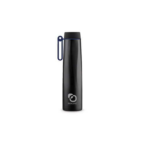 CALYPSO 880XLH - Bouteille isotherme à double paroi en acier inoxydable recyclé avec poignée 750 ml / 25 o - 6