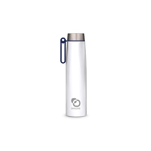 CALYPSO 880XLH - Bouteille isotherme à double paroi en acier inoxydable recyclé avec poignée 750 ml / 25 o