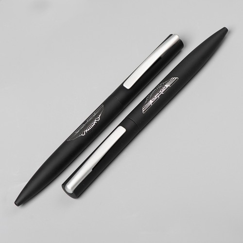 LYD - Stylo à bille à torsion en acier inoxydable recyclé - 10