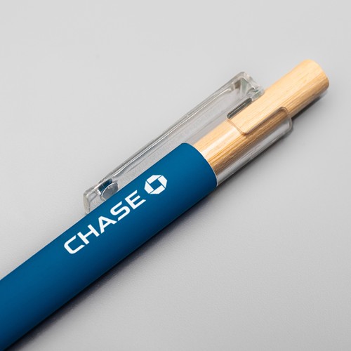 AAARR - Stylo en aluminium recyclé, bambou FSC® et ABS recyclé - 4