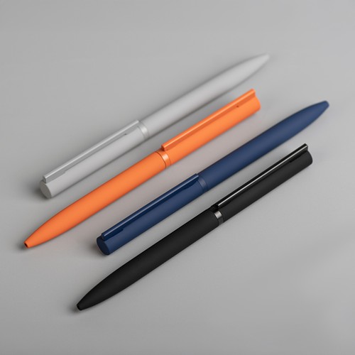 SARI XL - Stylo à bille en acier inoxydable recyclé