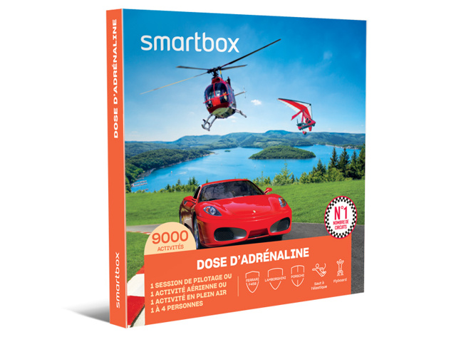Dose d'adrénaline 99.90 €, Smartbox