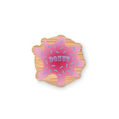 Pin's de forme personnalisée en bambou, PROPULZ, Objets publicitaires personnalisés
