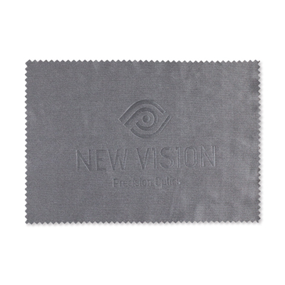 Lingette en microfibre avec logo gaufré 12cmx17cm (200gsm), PROPULZ, Objets publicitaires personnalisés