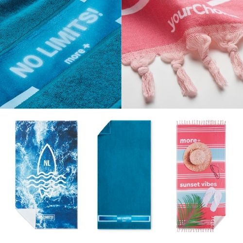 Linges de Bain & Serviettes de Plage Personnalisées 100% sur mesure