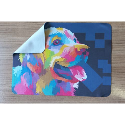 Tapis de souris textile avec dessous en silicone, GOODIES MEDIA, fournisseur d'objet publicitaire, fournisseurs de stylo publicitaire, cadeau d'entreprise