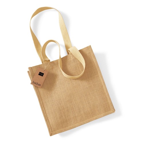 Sac shopping compact en Jute thumbnail 7