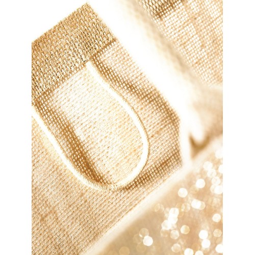 Shimmer Jute Shopper thumbnail 4