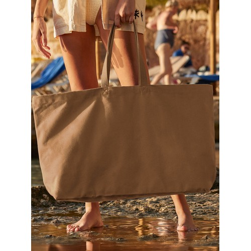 Sac Fourre-Tout en Toile Oversize thumbnail 4