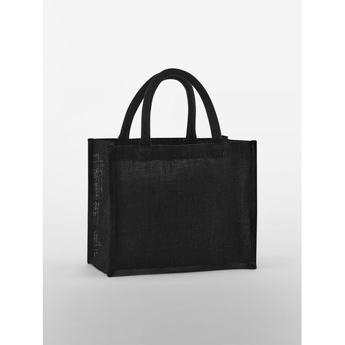 Natural Starched Jute Midi Tote
