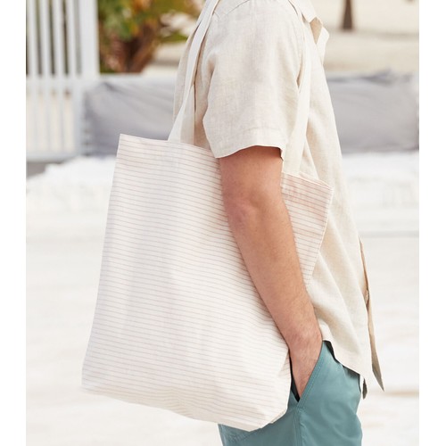 Striped Organic Cotton Tote thumbnail 5