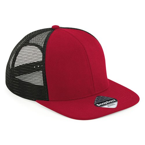 GORRA DE CAMIONERO ORIGINAL DE 6 PANELES CON VISERA PLANA