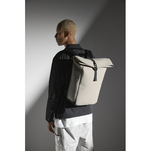 Matte PU Roll-Top Backpack Matte PU Roll-Top Backpack