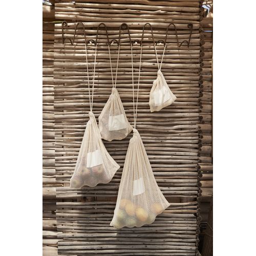 SACOS DE MALLA DE ALGODÓN ORGÁNICO