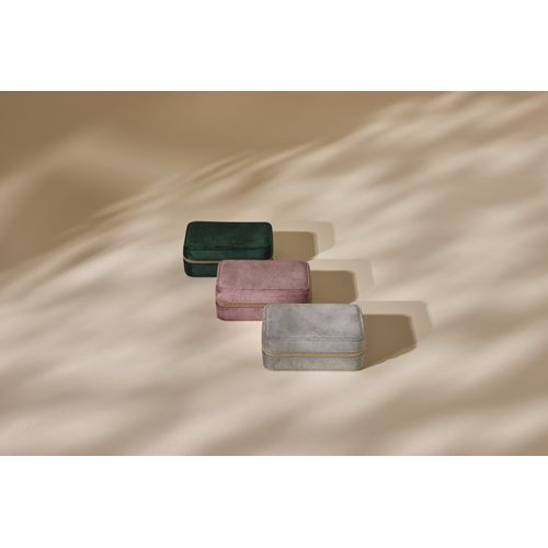 Velvet Travel Jewellery Box