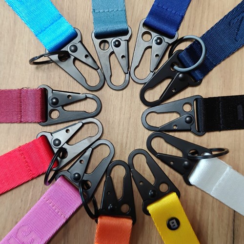 Lanyard en nylon tissage profond – Premium – OEM / Private Label thumbnail 4