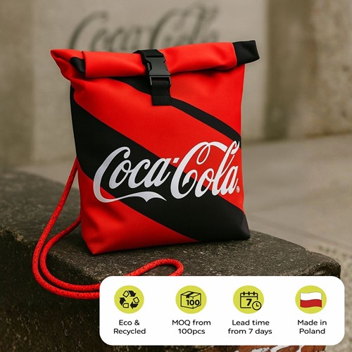 Sac Rolltop Personnalisé WRAPBAG™ – Fabricant UE – OEM & Private Label