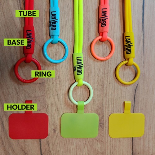 Prestige Elastic Tube Lanyard – EU Manufacturer – OEM / Private Label
