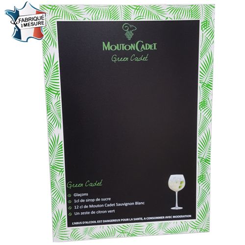 Ardoise avec cadre - 2