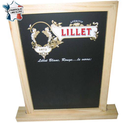 Ardoise de table avec cadre - 2