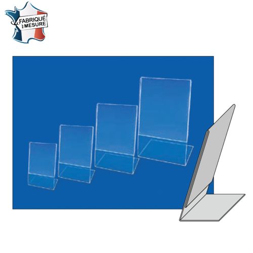 Chevalet plexi en L - 2