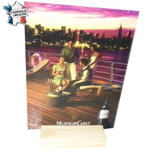 Plexi imprimé sur socle - 2