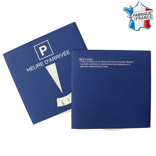 Disque européen de stationnement PVC - 1