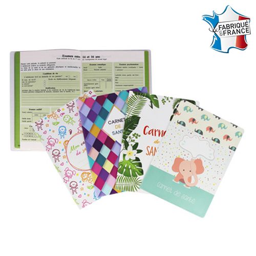 Couverture Carnet de Santé (humains) Impression Numérique - 1