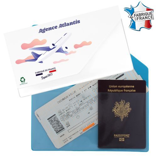 Pochette de voyage à rabat - 1