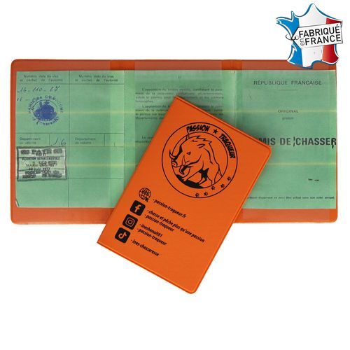 Pochette pour permis de chasse - 1
