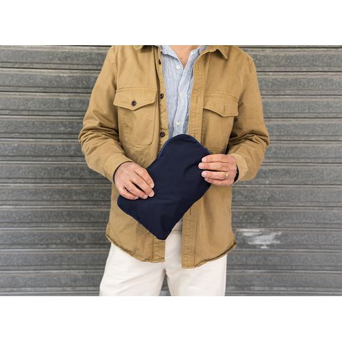 Sac à dos pliable 'Cordoba', polycoton bleu nuit - 8