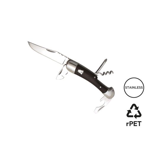 Couteau multifonction 'Tradition', stamina noir - 1