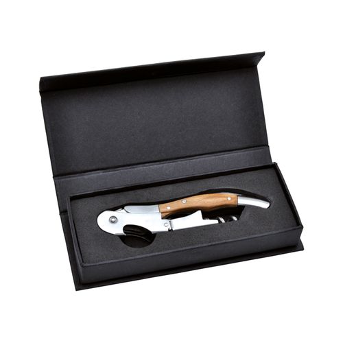 Sommelier 'Grand Cru', double levier, olivier - 4