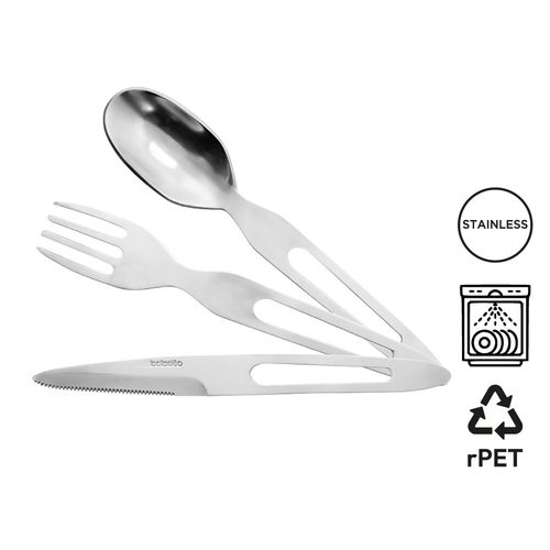 Couverts nomades 'Victoria', avec étui RPET - 1