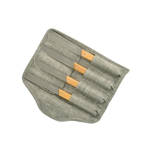 Set de 4 couteaux de table 'Shokki', bambou - 3